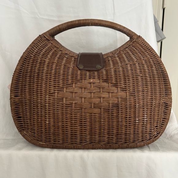 Vintage Wicker Bag - Picture 2 of 7